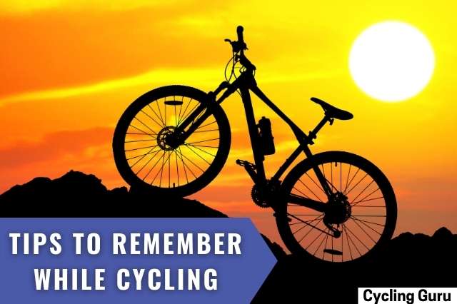 Tips to remember when cycling on road in India