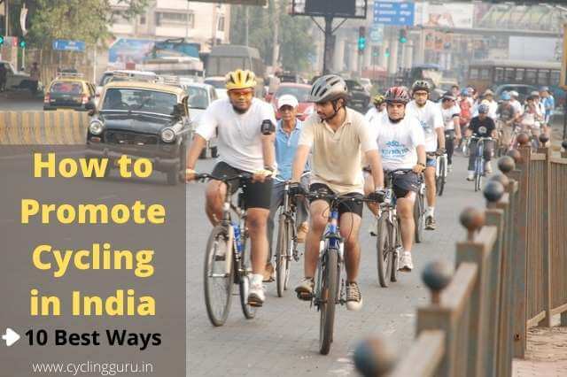 how to promote cycling in India
