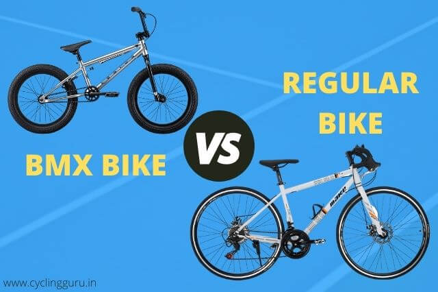 bmx vs regular bike