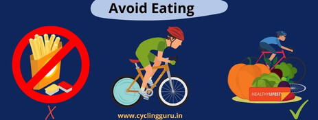 Avoid Eating Before Riding a Bicycle