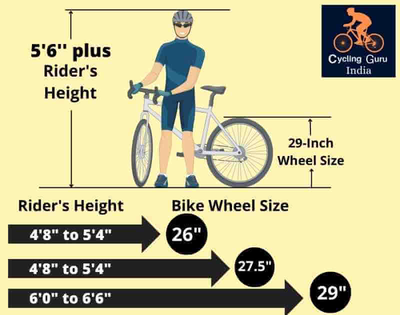 bicycle size chart