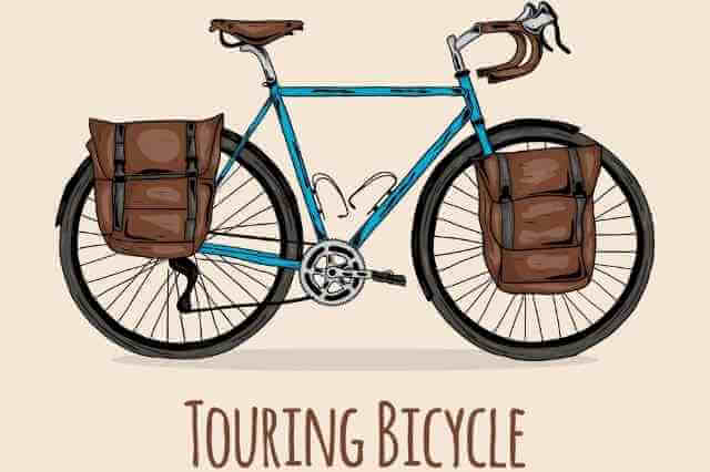 touring bicycle