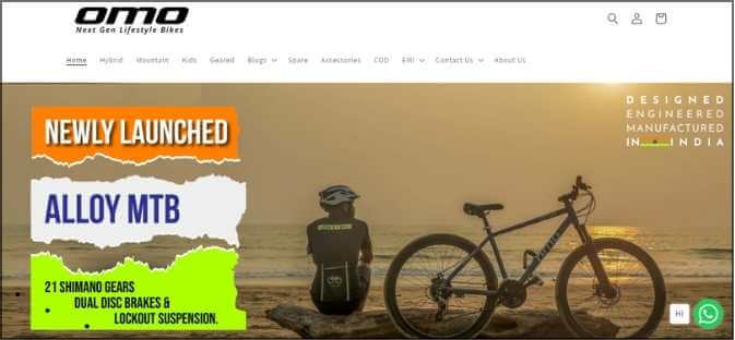 omo bikes premium cycle brand