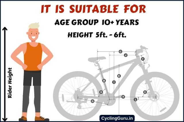 firefox bicycle frame size chart