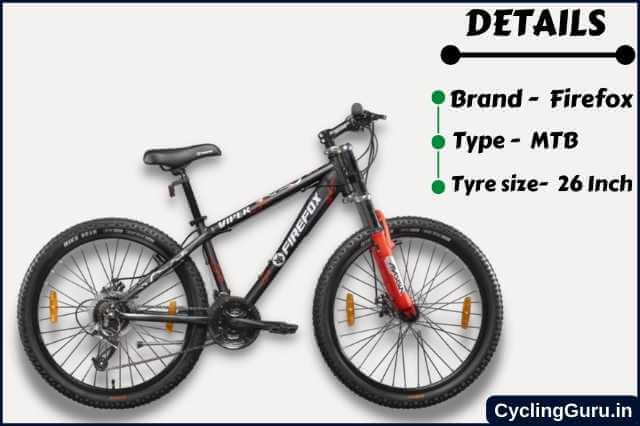 firefox bicycle unisex viper mountain bike