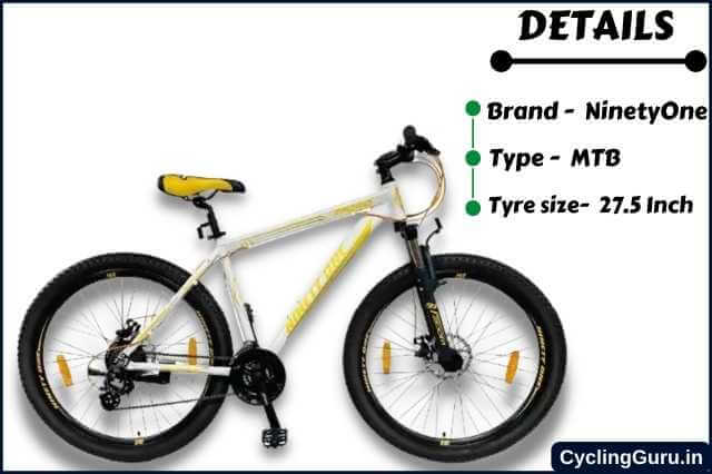 91 madrid 27.5 inch bicycle