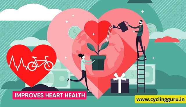 cycling keeps heart healthy