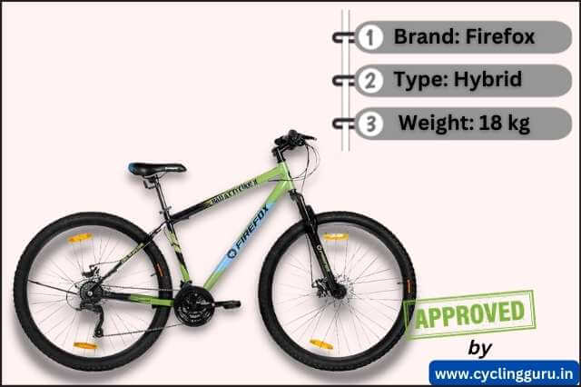 firefox bad attitude hybrid bicycle review