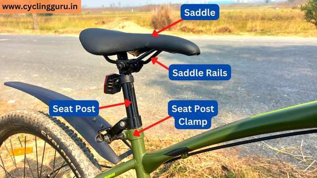 Names of Bicycle Seat Parts