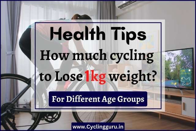 How much cycling to lose 1kg