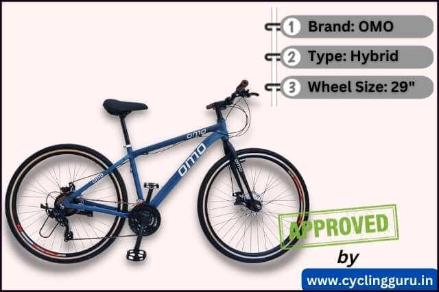 Omobikes Alloy 700C Hybrid Bicycle