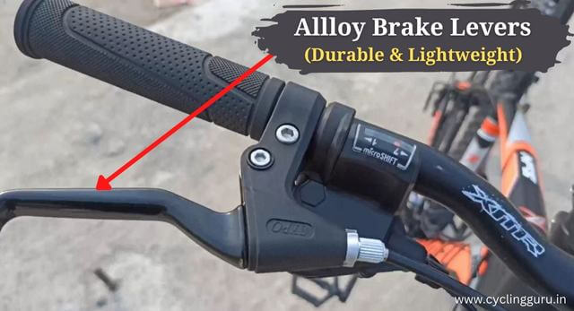 alloy brake levers in roadeo nfs