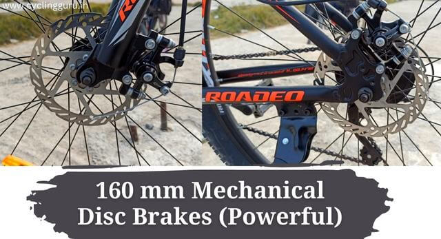 disc brakes in hercules roadeo nfs