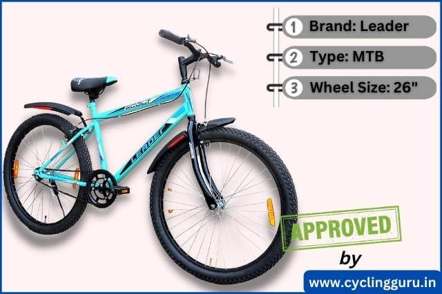 Leader Scout MTB 26T Mountain Bicycle