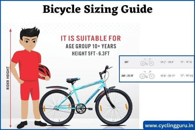 bicycle size guide