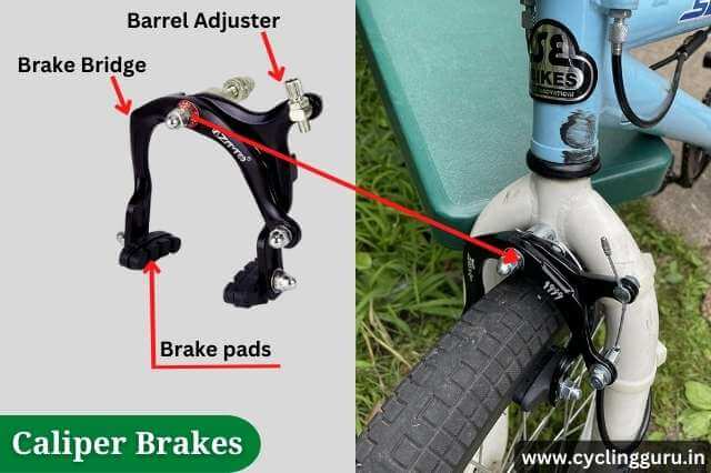 caliper brake in cycle