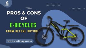 advantages and disadvantages of electric bicycles