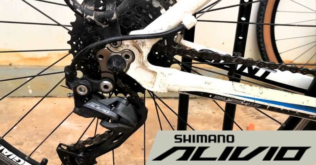 Shimano alivio groupset features