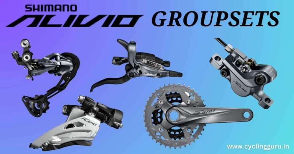 shimano alivio groupsets  for mtb