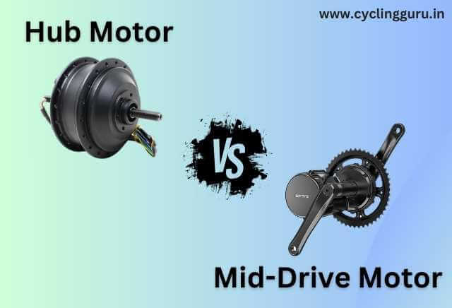 Hub vs mid drive ebike motor